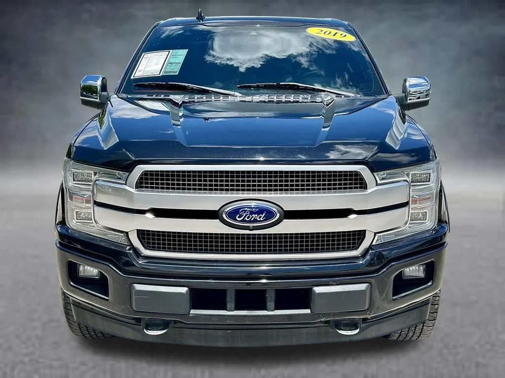 Used 2019 Black Metallic Ford Platinum image 2