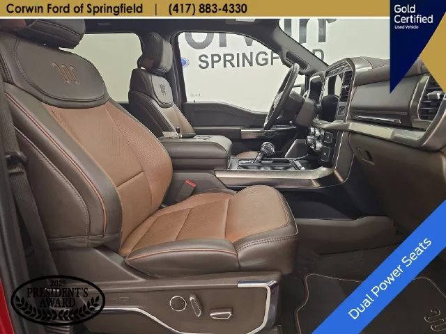 Used 2023 Rapid Red Metallic Tinted Clearcoat Ford King Ranch image 10