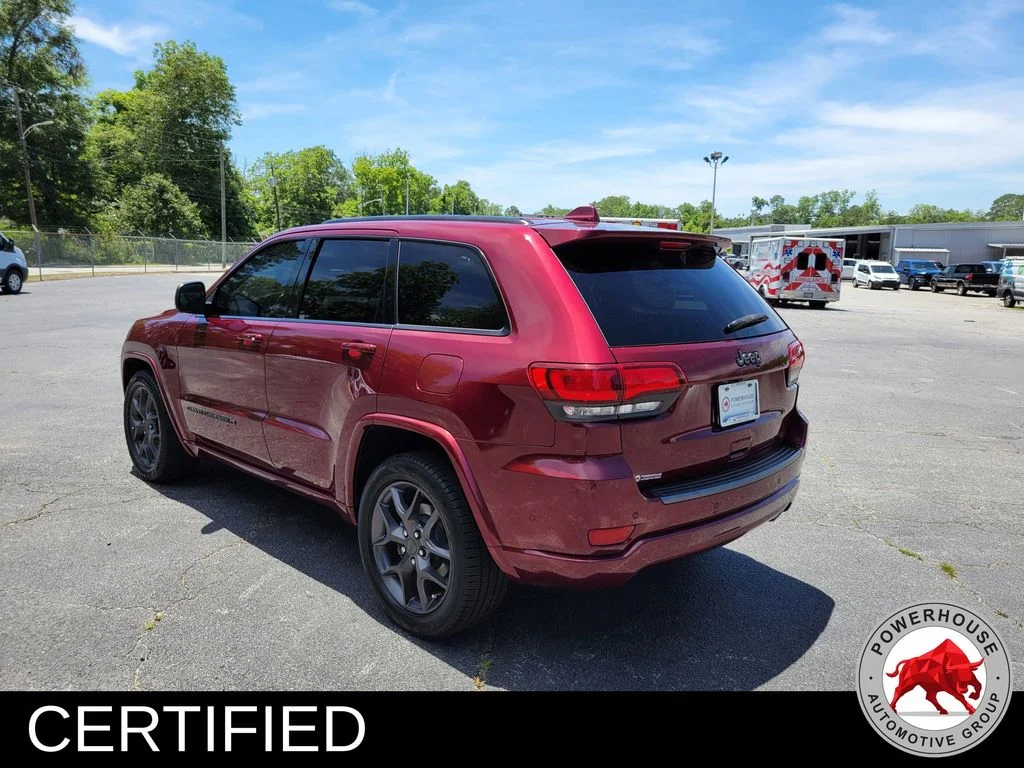 Used 2021 Red Jeep Limited image 3