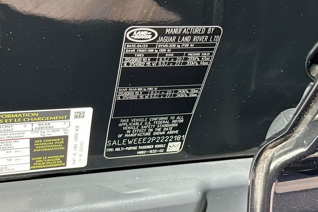Used 2023 Black Land Rover V8 image 28
