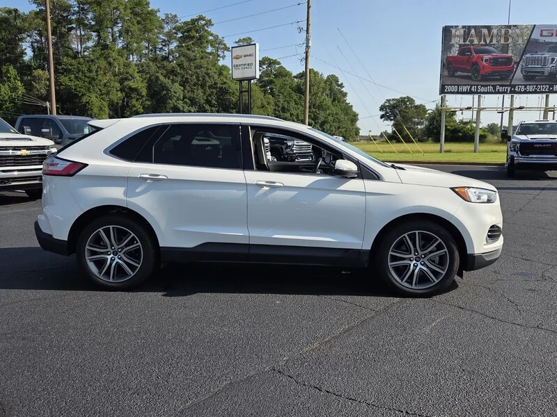 Used 2021 White Metallic FORD TITANIUM image 15