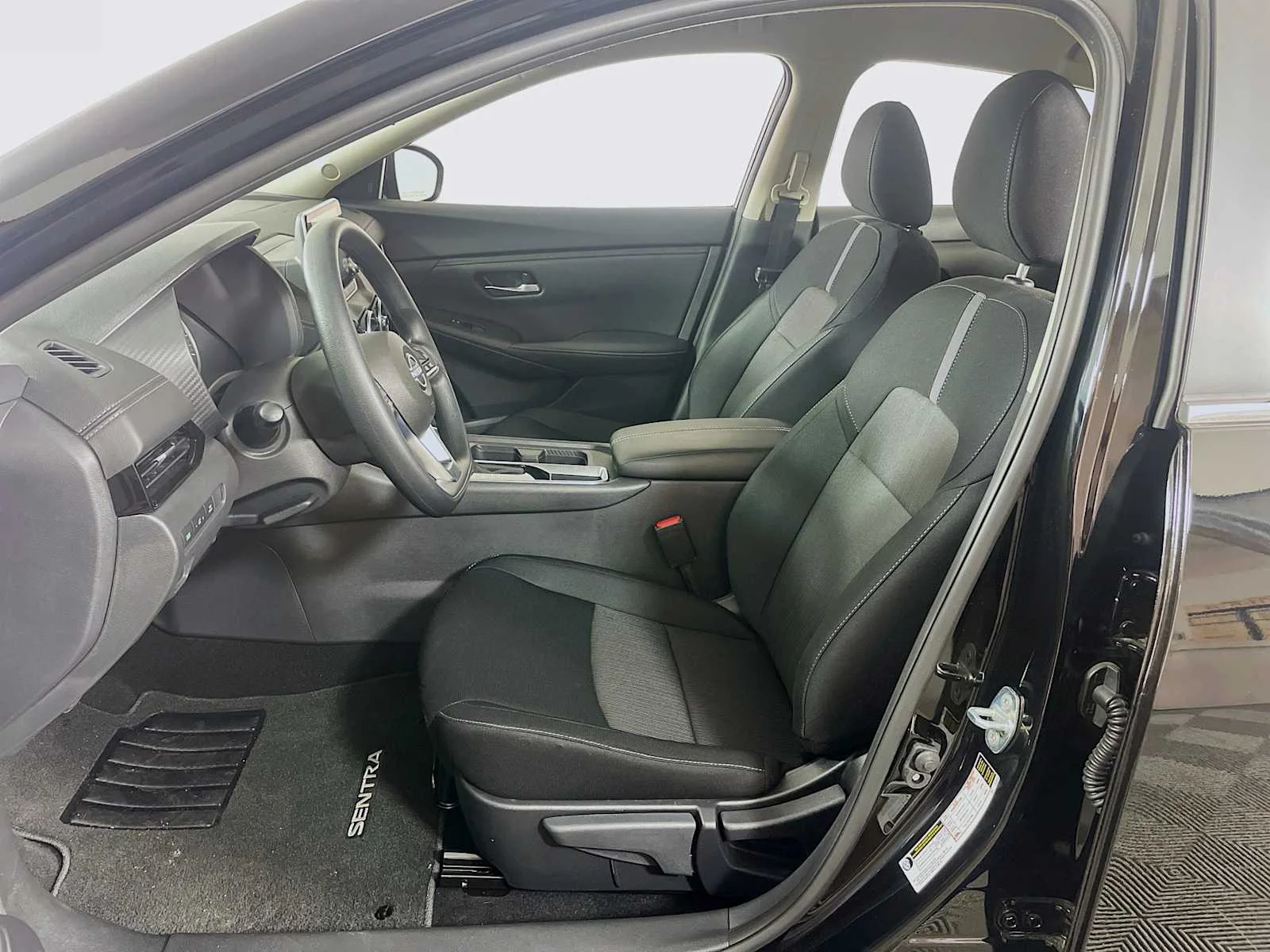 Certified Used 2025 Super Black Nissan SV image 17