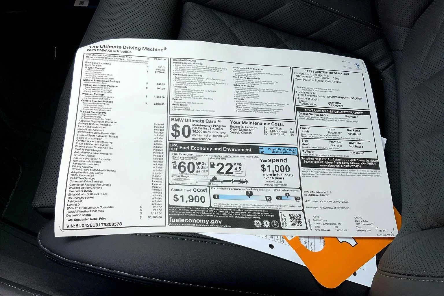 2026 BMW X5 50e - Photo 20