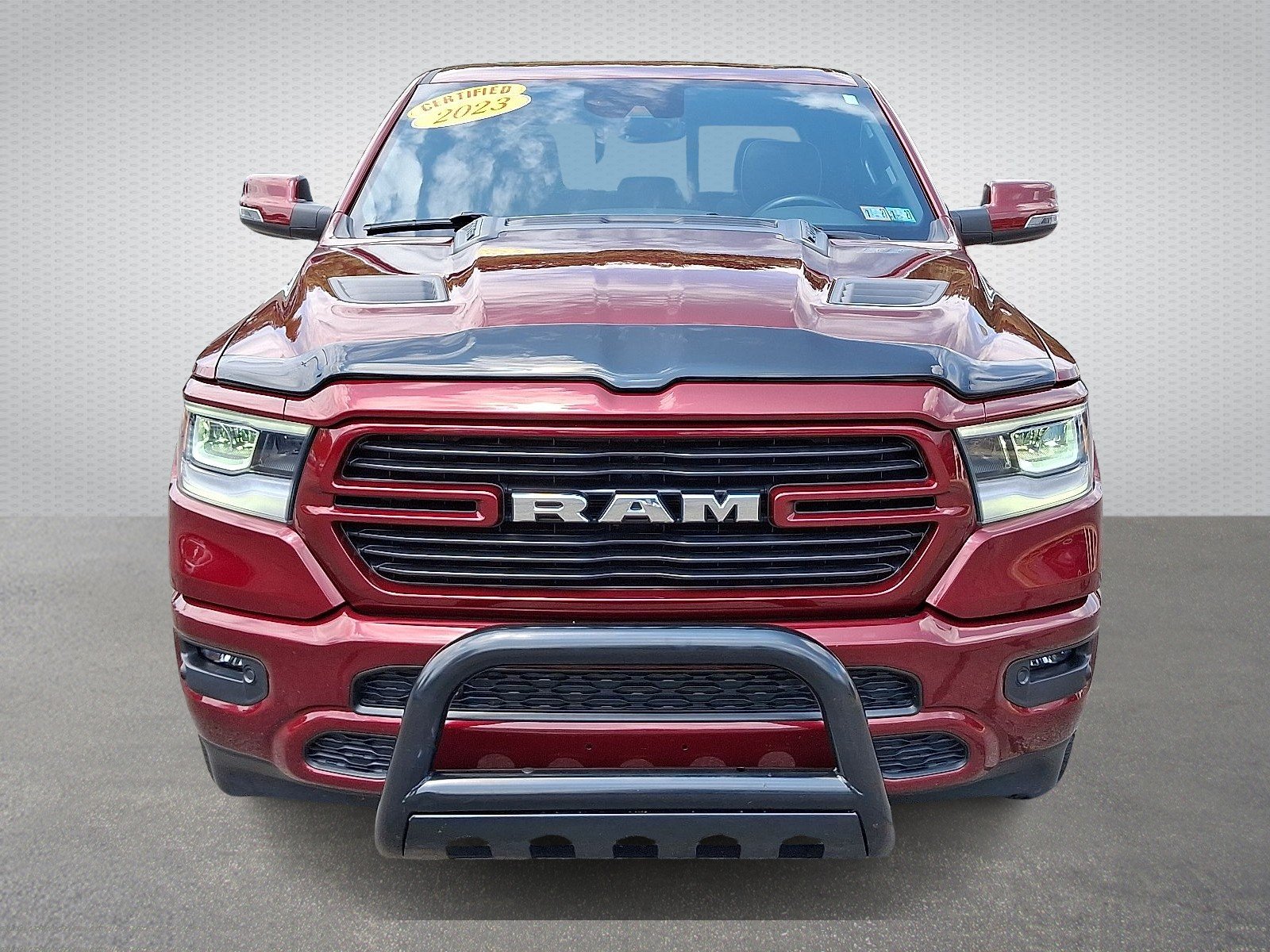 Certified Used 2023 Delmonico Red Pearlcoat - PRV Ram Laramie Crew Cab 4x4 5