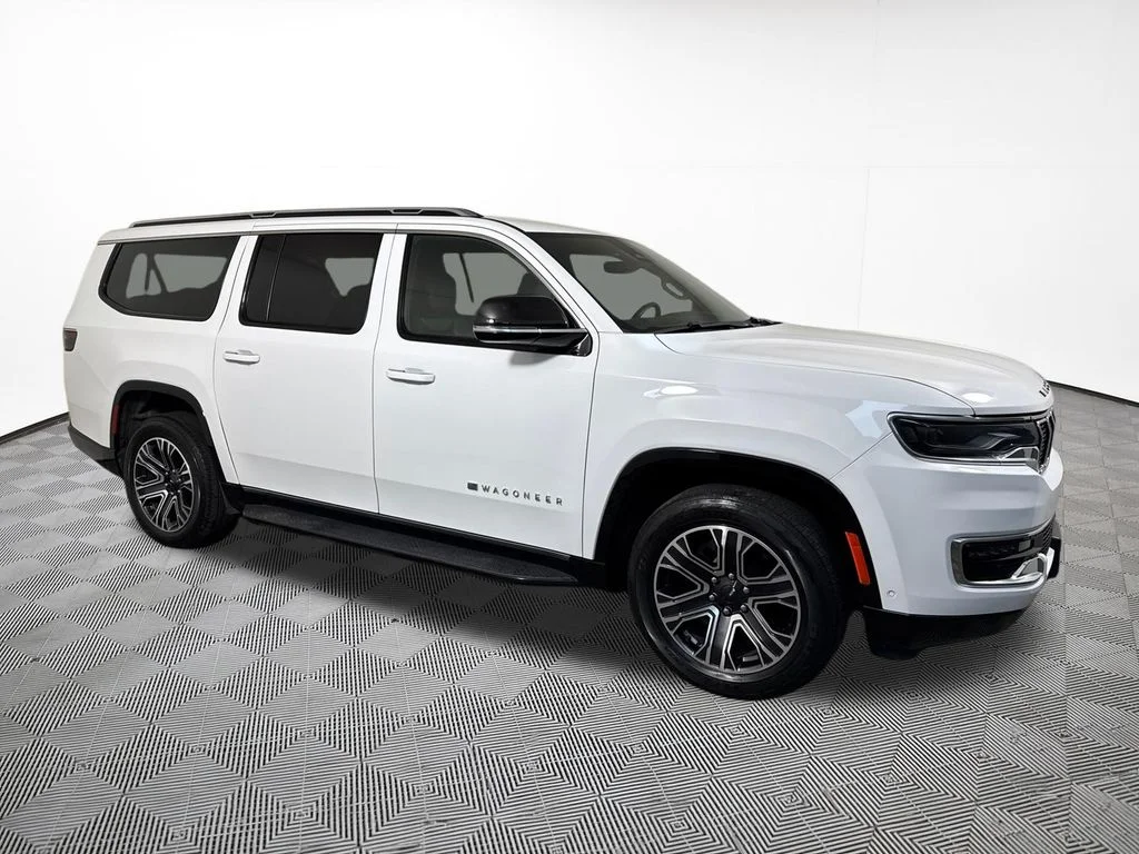 Used 2024 Bright White Clearcoat Jeep Series II image 5