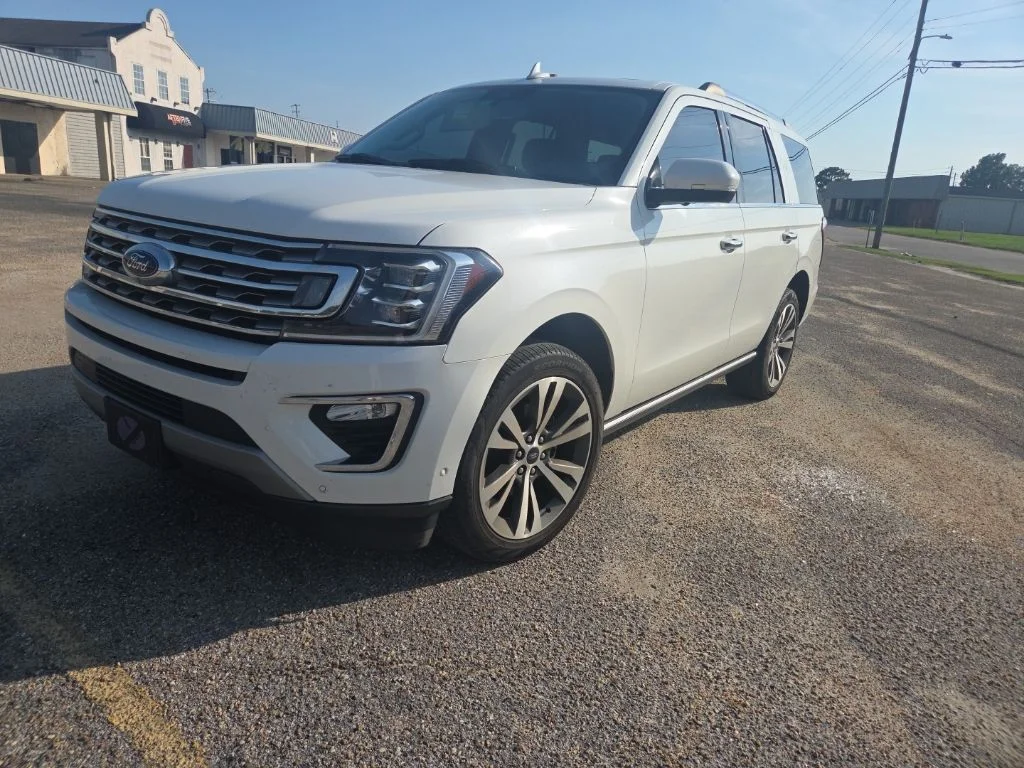 Used 2021 White Metallic Ford Limited image 2