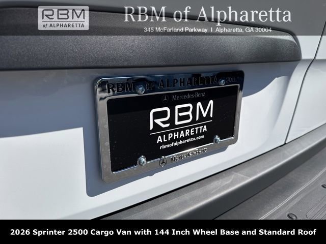 New 2026 Arctic White Mercedes-Benz 2500 with 144 Wheel Base Standard Roof image 36