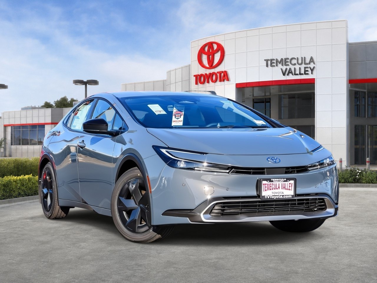 Guardian Gray 2027 Toyota Prius Plug-In Hybrid Hatchback Front-Wheel Drive 