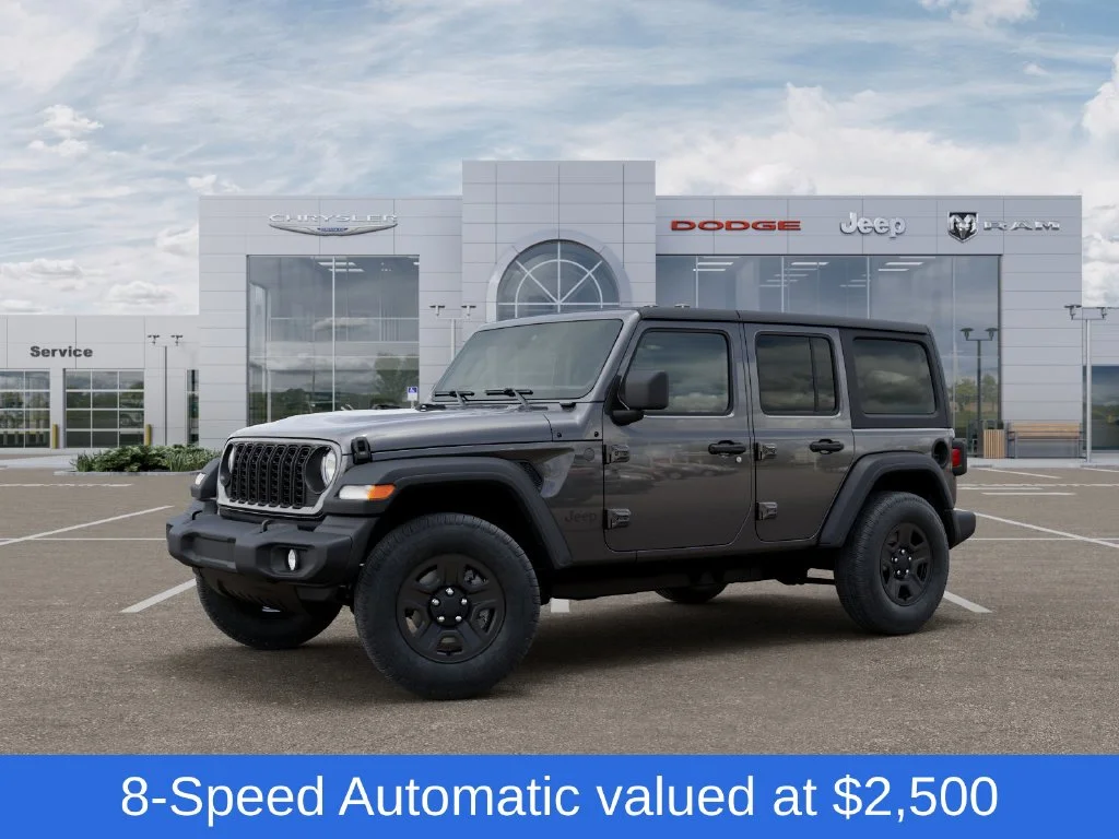 New 2026 Gray Jeep Sport image 2