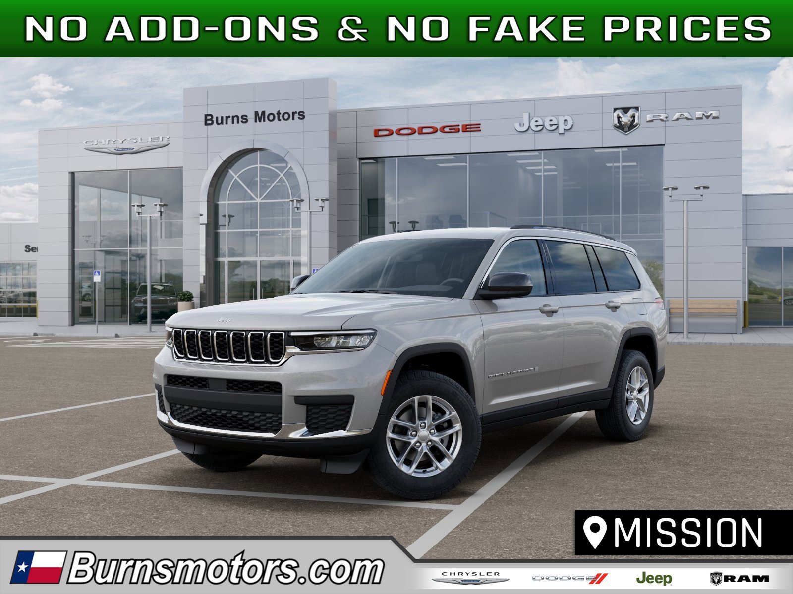 New 2026 Silver Zynith Exterior Paint Jeep Laredo image 1
