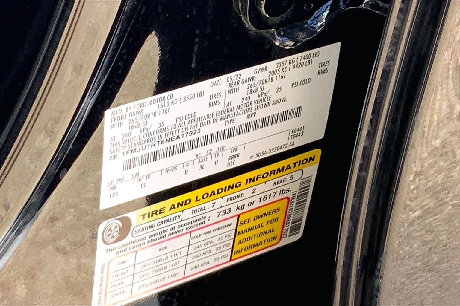 Certified Used 2022 Agate Black Metallic Ford Timberline image 37