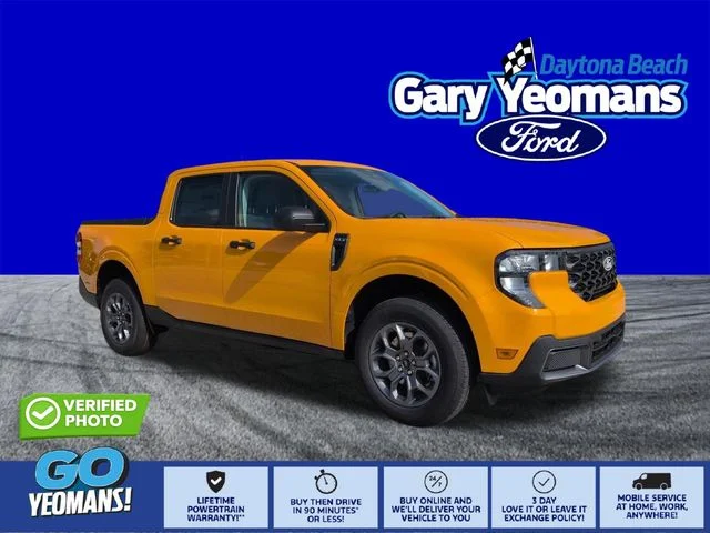 New 2026 Orange Fury Metallic Tri-Coat Ford XLT image 1