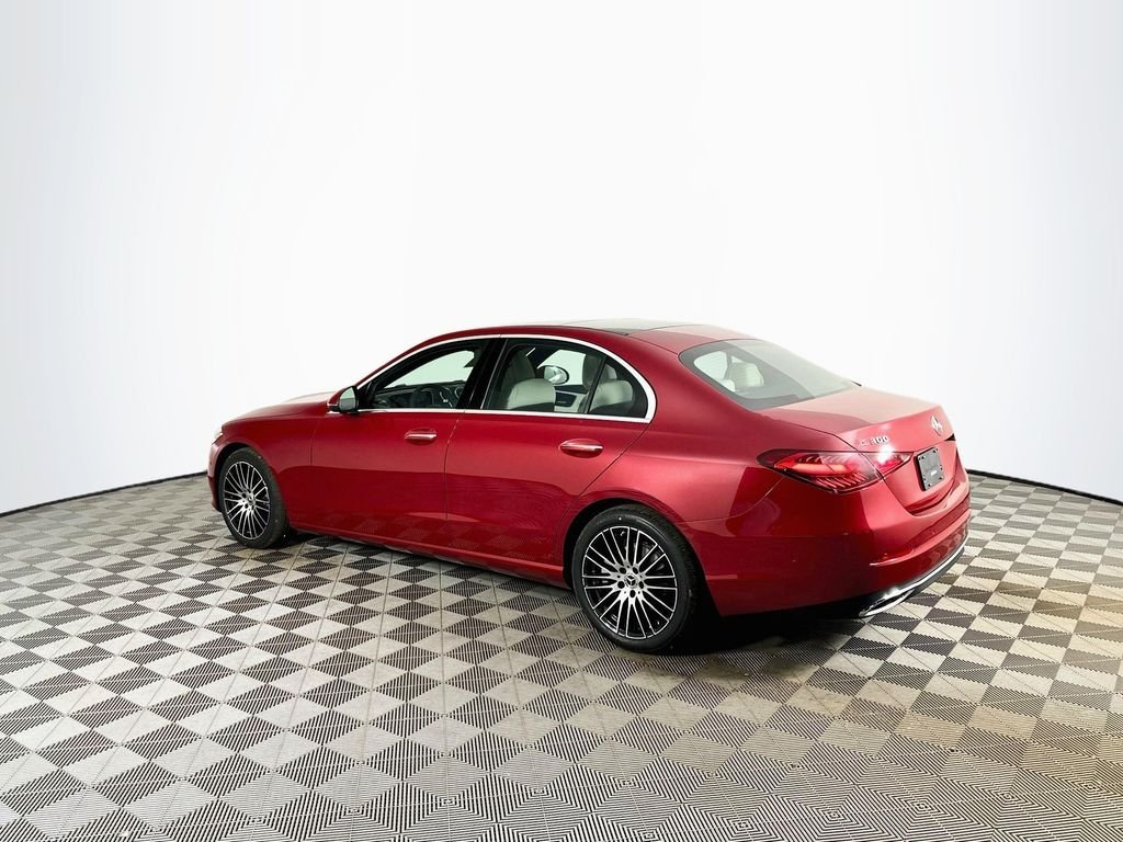 New 2026 MANUFAKTUR Patagonia Red Metallic Mercedes-Benz C 300 image 4