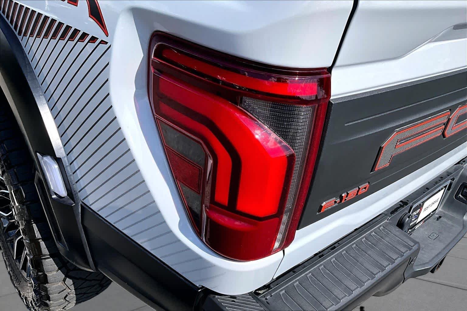 Used 2025 Space White Metallic Ford Raptor image 28