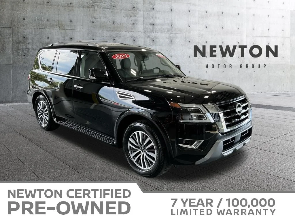Certified Used 2024 Super Black Nissan SL image 1