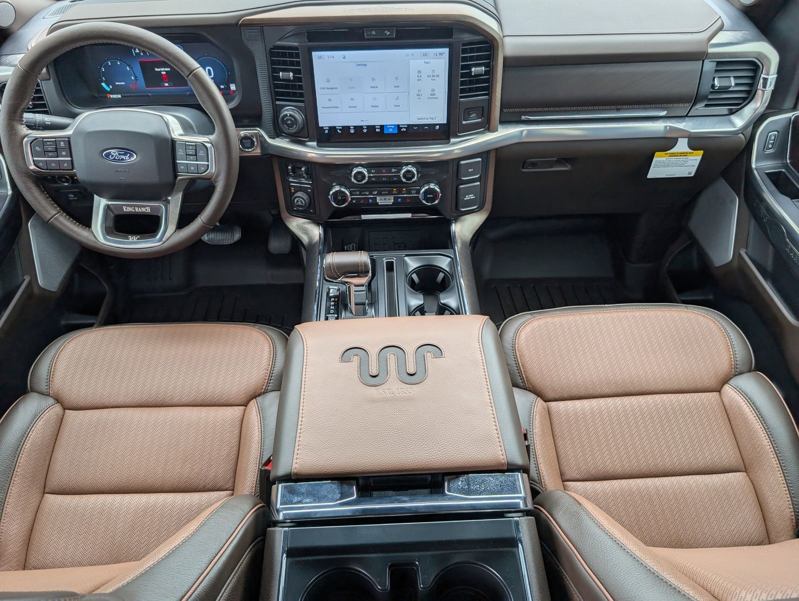 New 2026 Star White Metallic Tri-Coat Ford King Ranch image 5