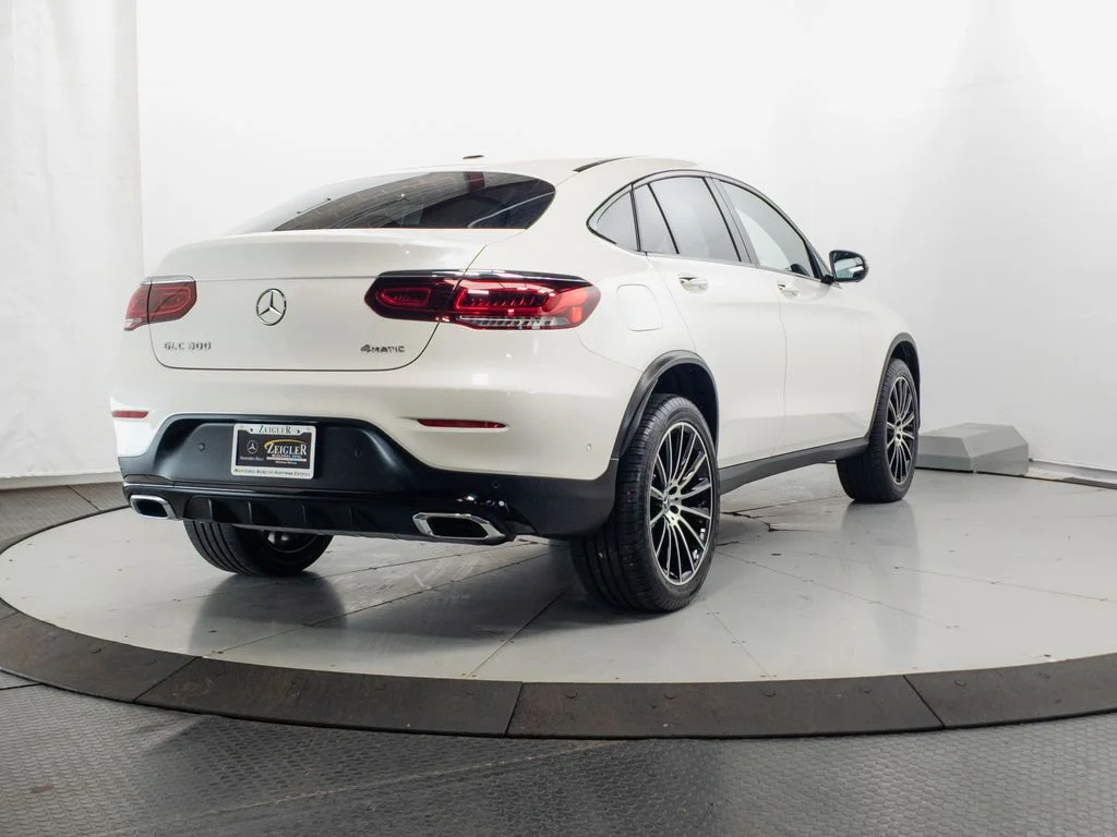 Certified Used 2023 Polar White Mercedes-Benz GLC 300 Coupe image 32