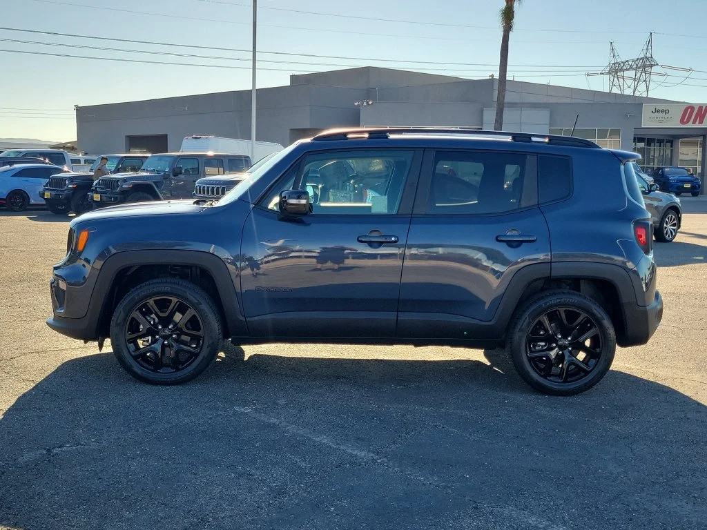 Certified Used 2023 Blue Jeep Altitude image 7