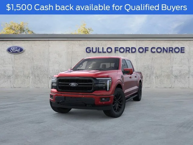 New 2026 Ruby Red Metallic Tinted Clearcoat Ford Lariat image 2