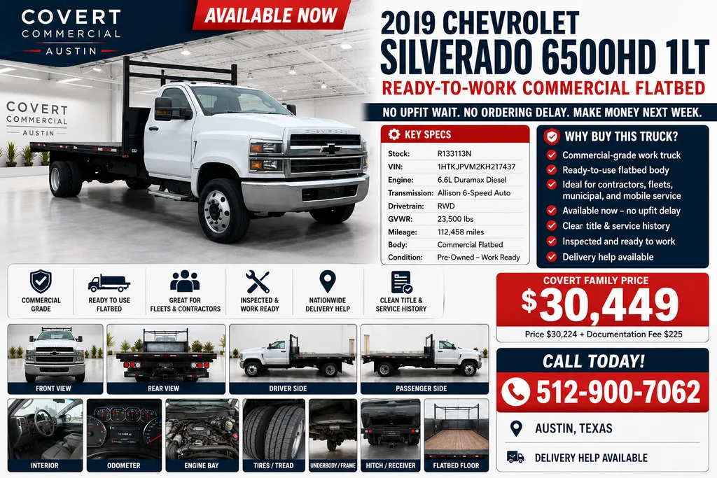 2019 Chevrolet Silverado 6500HD