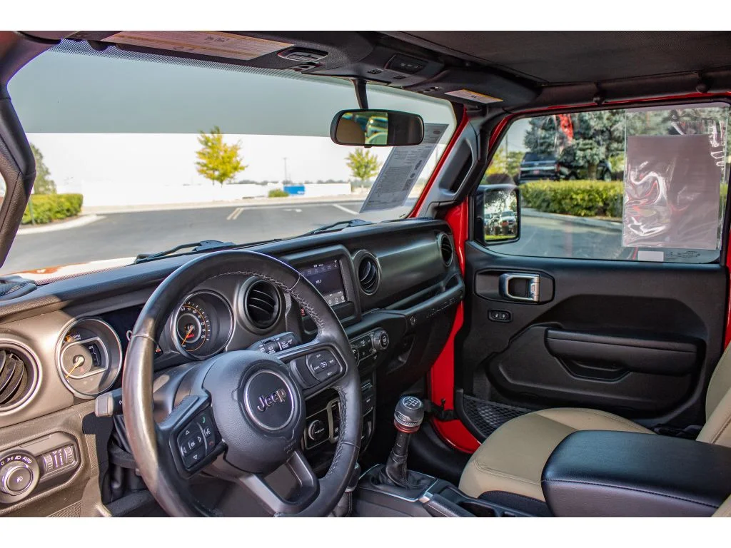 Used 2022 Firecracker Red Clearcoat Jeep Willys image 17