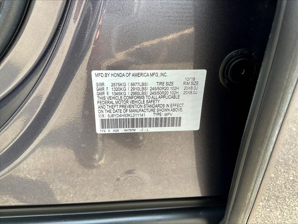 Used 2019 Gray Acura 3.5L Technology Package image 21