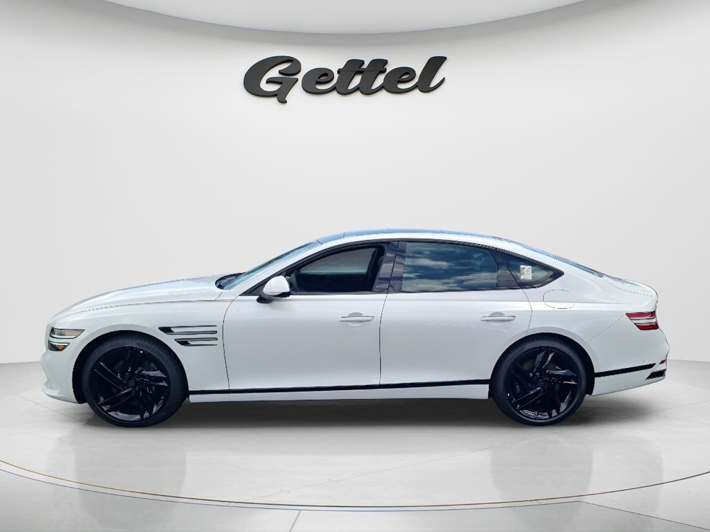 New 2027 White Genesis 3.5T PRESTIGE BLACK image 8