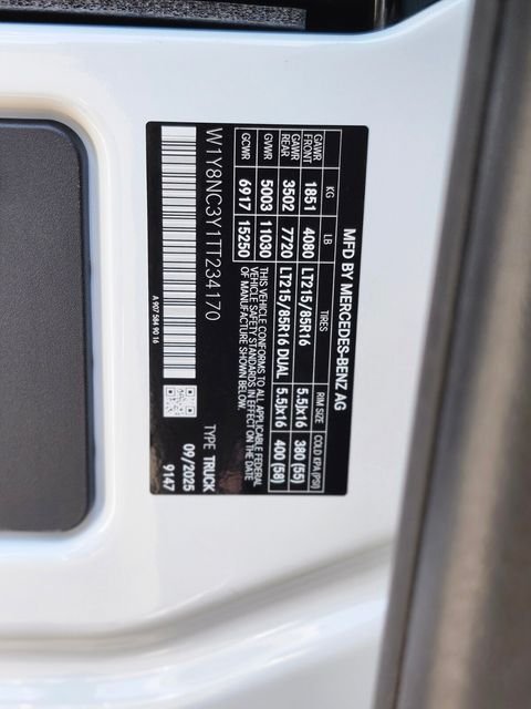New 2026 White Mercedes-Benz Cargo 170 WB image 28