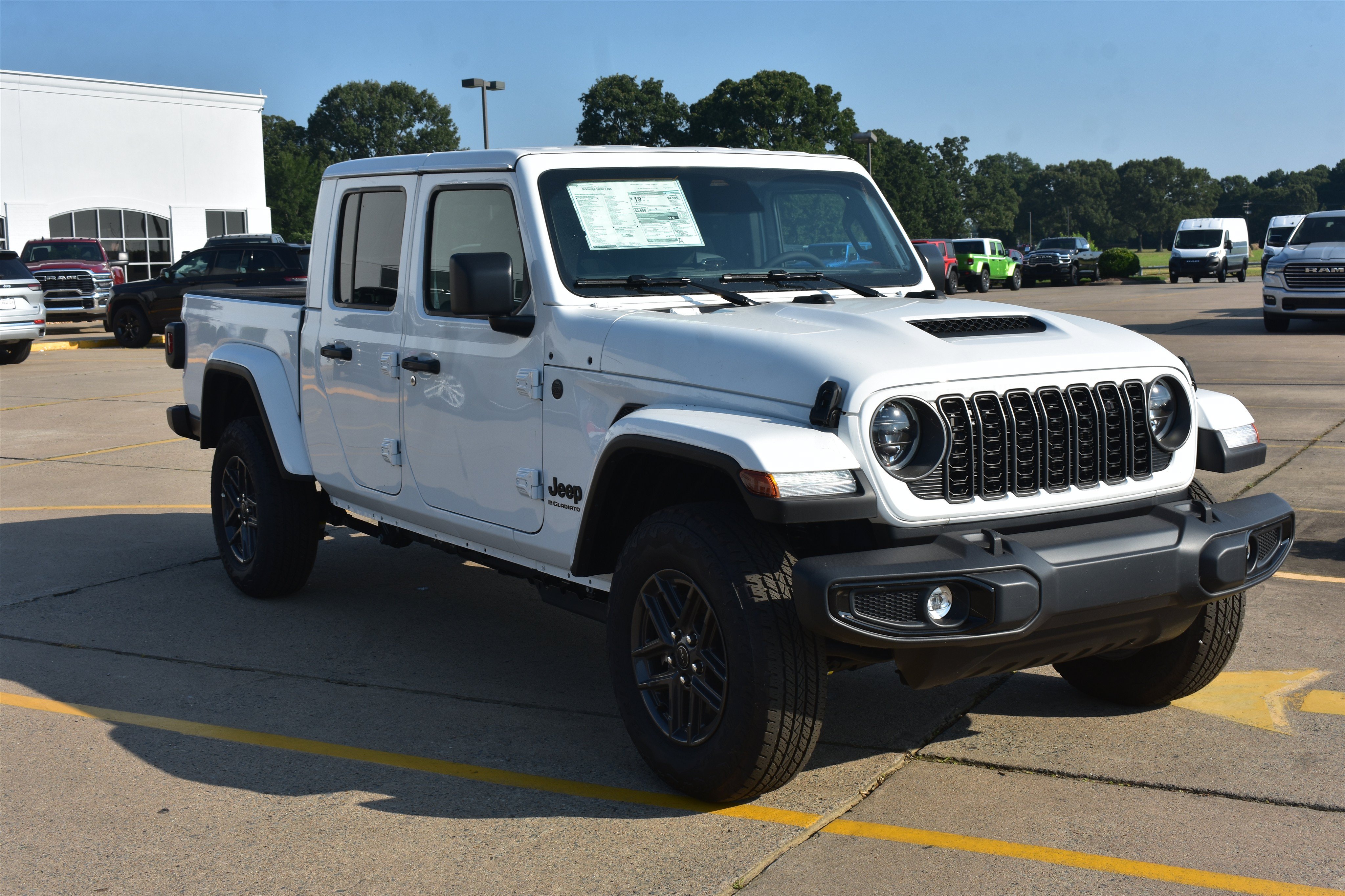 New 2026 Bright White Clearcoat Jeep Sport S image 3