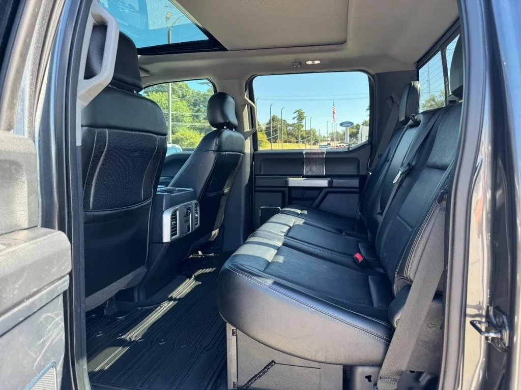 Used 2017 Magnetic Metallic Ford Lariat image 10