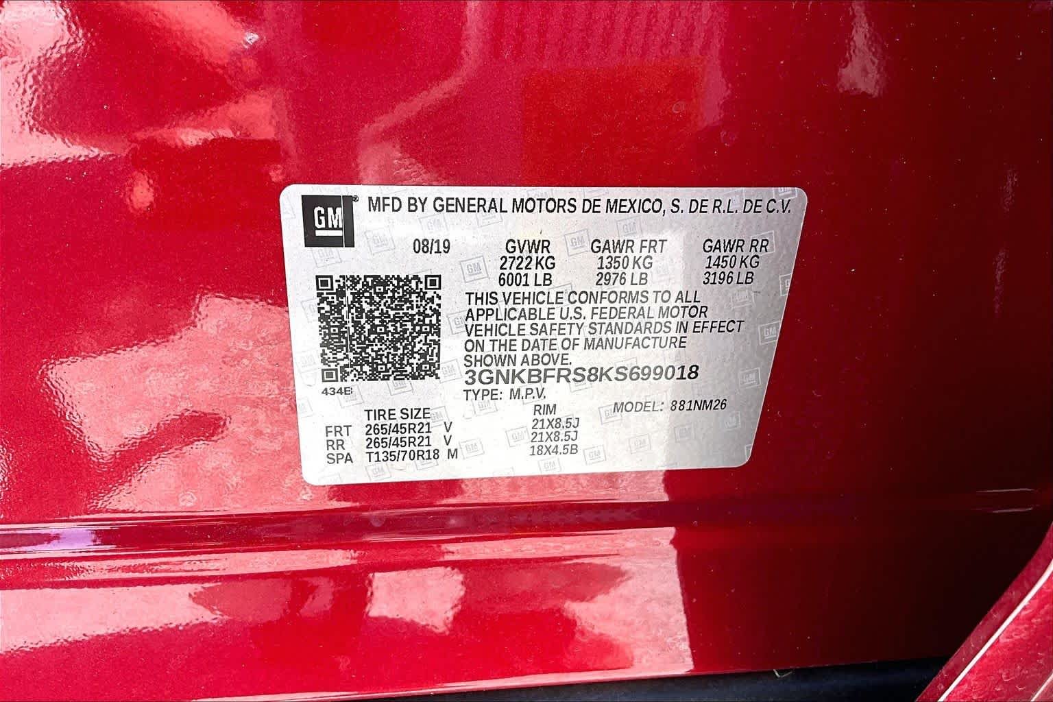 Used 2019 Cajun Red Tintcoat Chevrolet Premier image 37