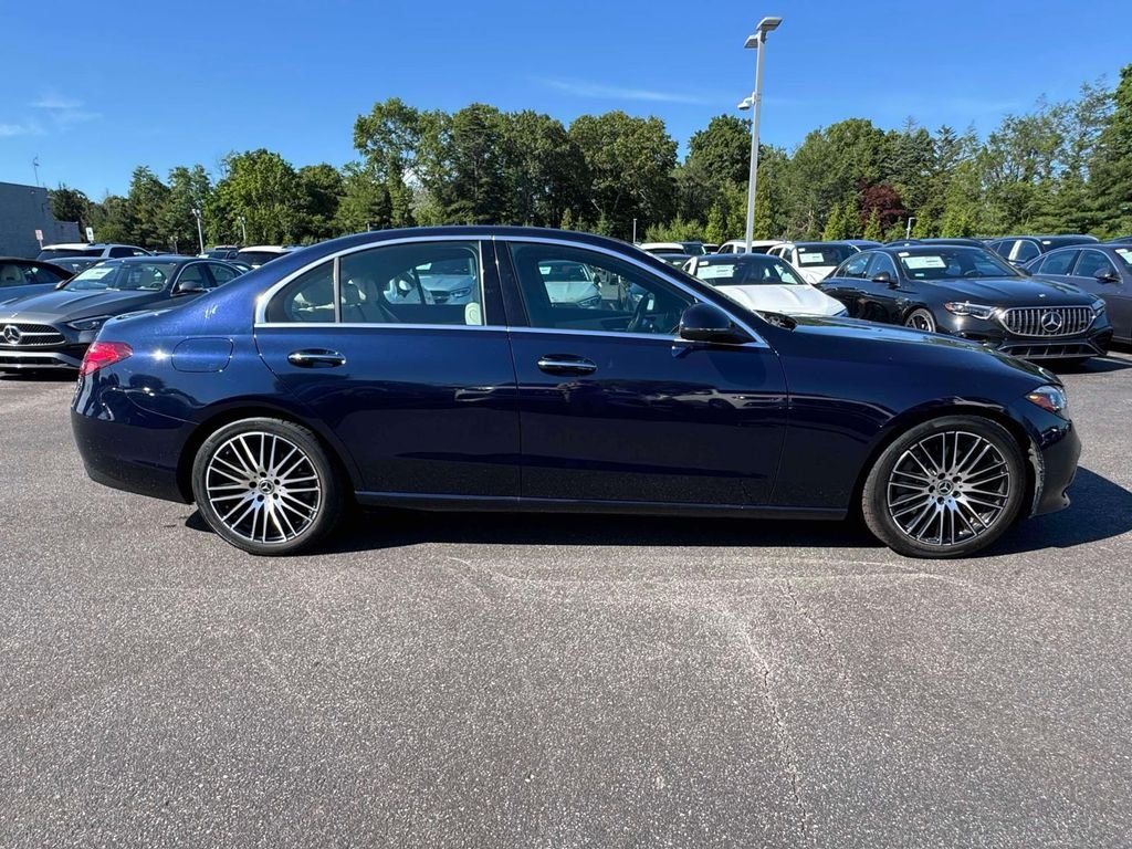 Certified Used 2022 Lunar Blue Metallic Mercedes-Benz C 300 image 12