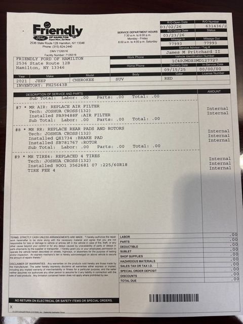 Used 2021 Red Jeep Limited image 4