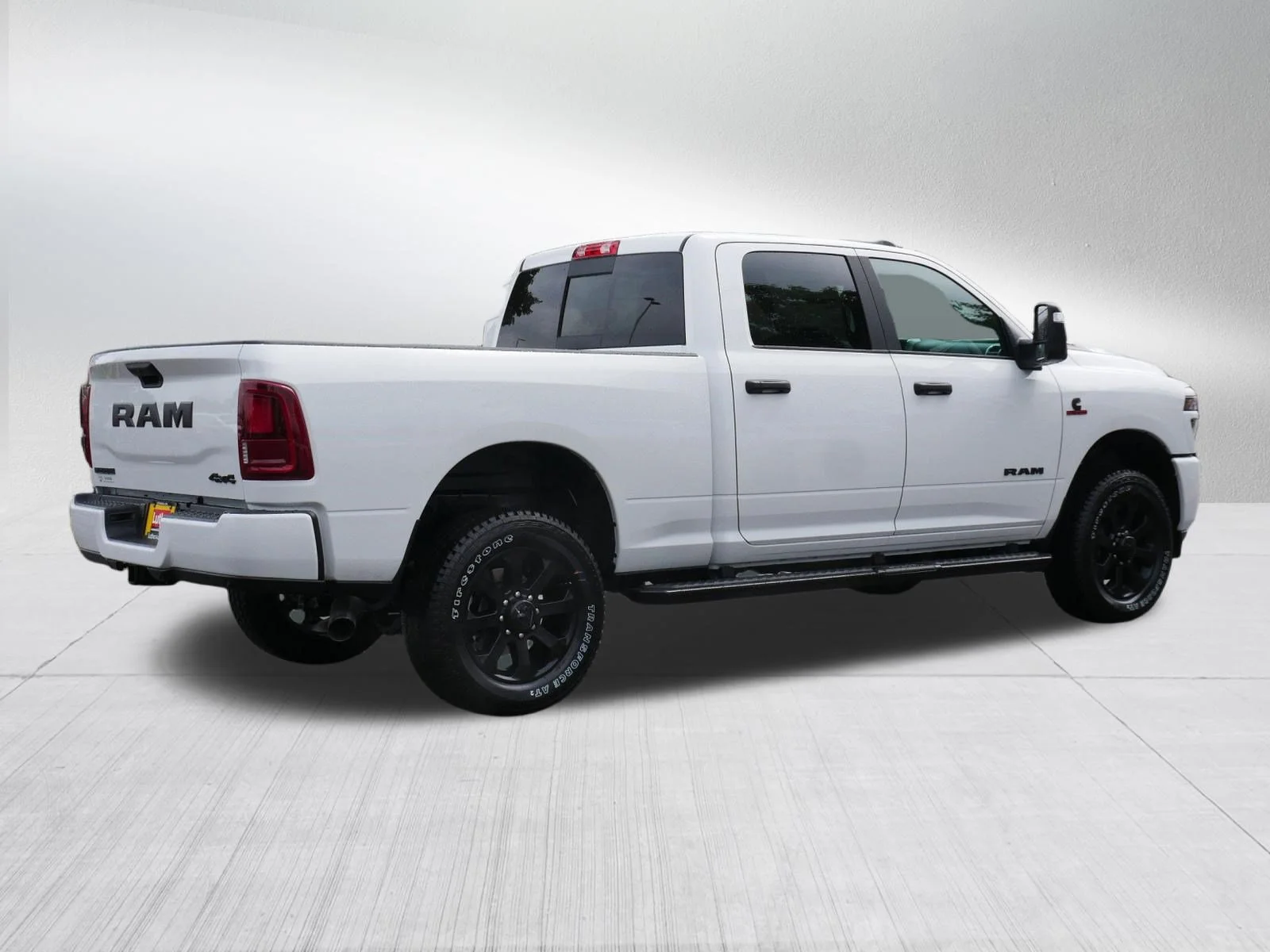 New 2026 Bright White Clear-Coat Exterior Paint RAM Big Horn image 3