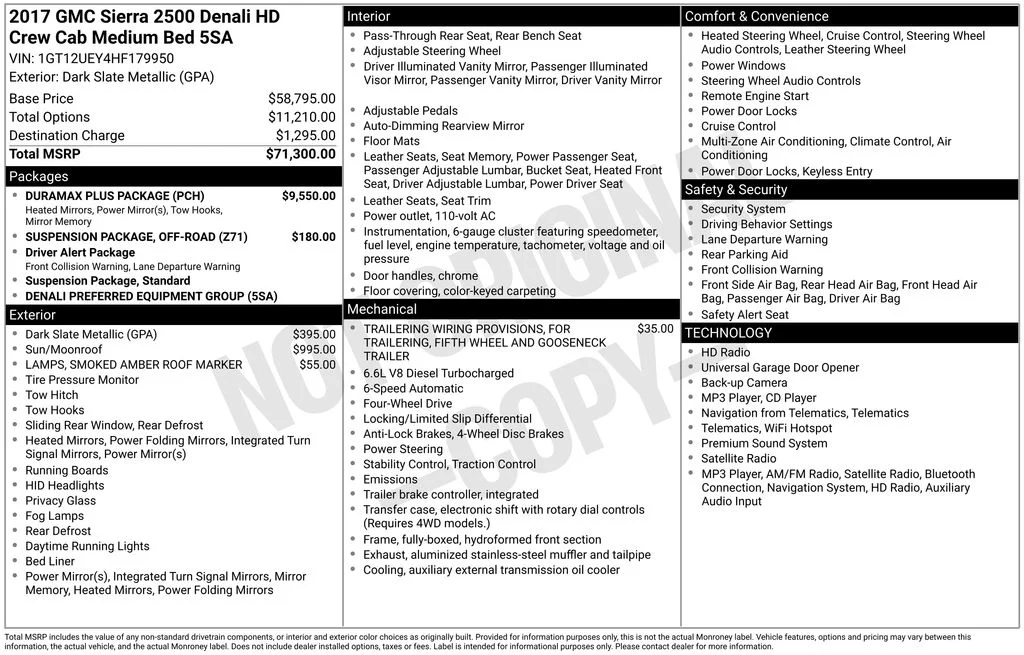 Used 2017 Gray GMC Denali image 12