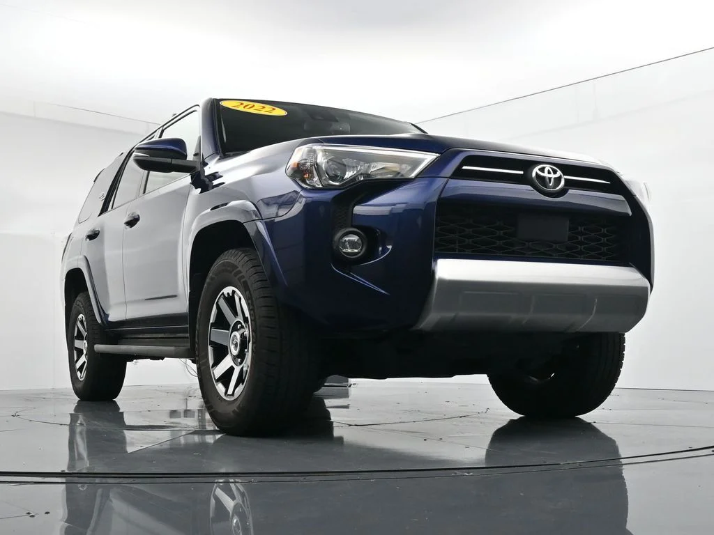 Used 2022 Blue Toyota TRD Off-Road Premium image 32