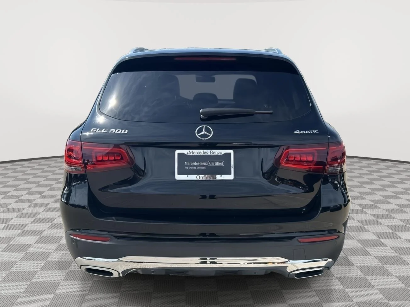 Certified Used 2021 Black Mercedes-Benz GLC 300 image 4