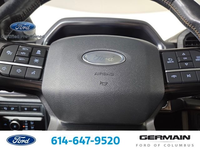 Certified Used 2023 Antimatter Blue Metallic Ford Platinum image 24
