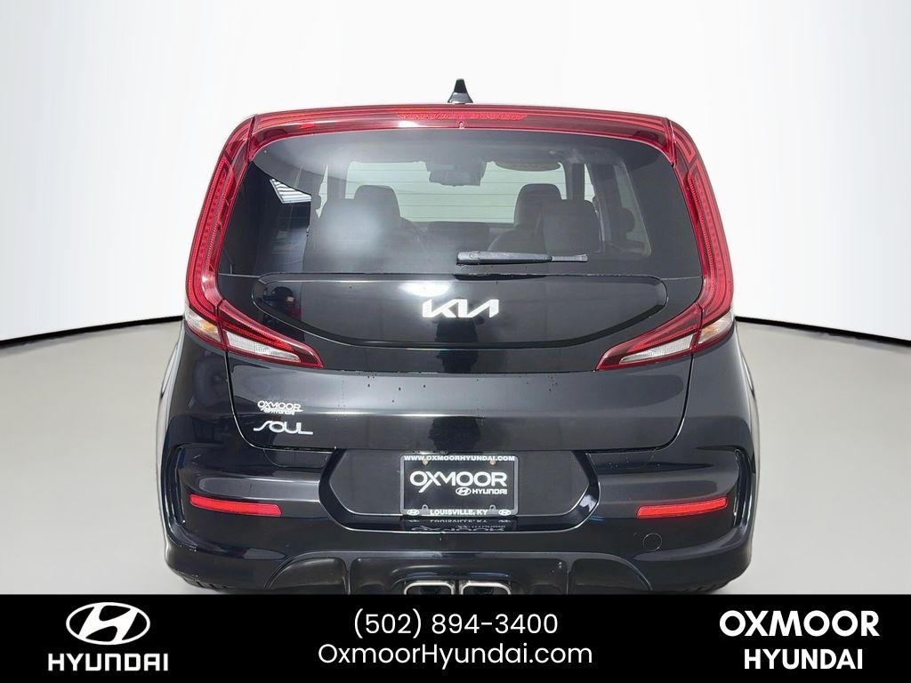 Used 2022 Cherry Black Kia Turbo image 6