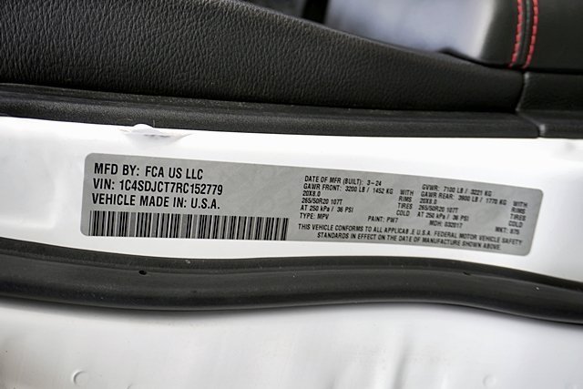 Certified Used 2024 White Dodge R/T Plus image 35