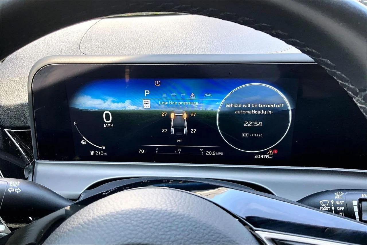 Certified Used 2025 Black Kia X-Line image 9