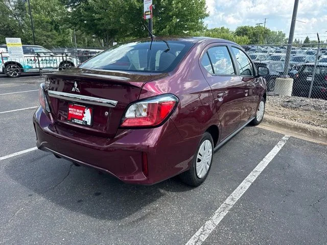 Certified 2023 Mitsubishi Mirage G4 ES with VIN ML32FUFJ0PHF06072 for sale in White Bear Lake, Minnesota