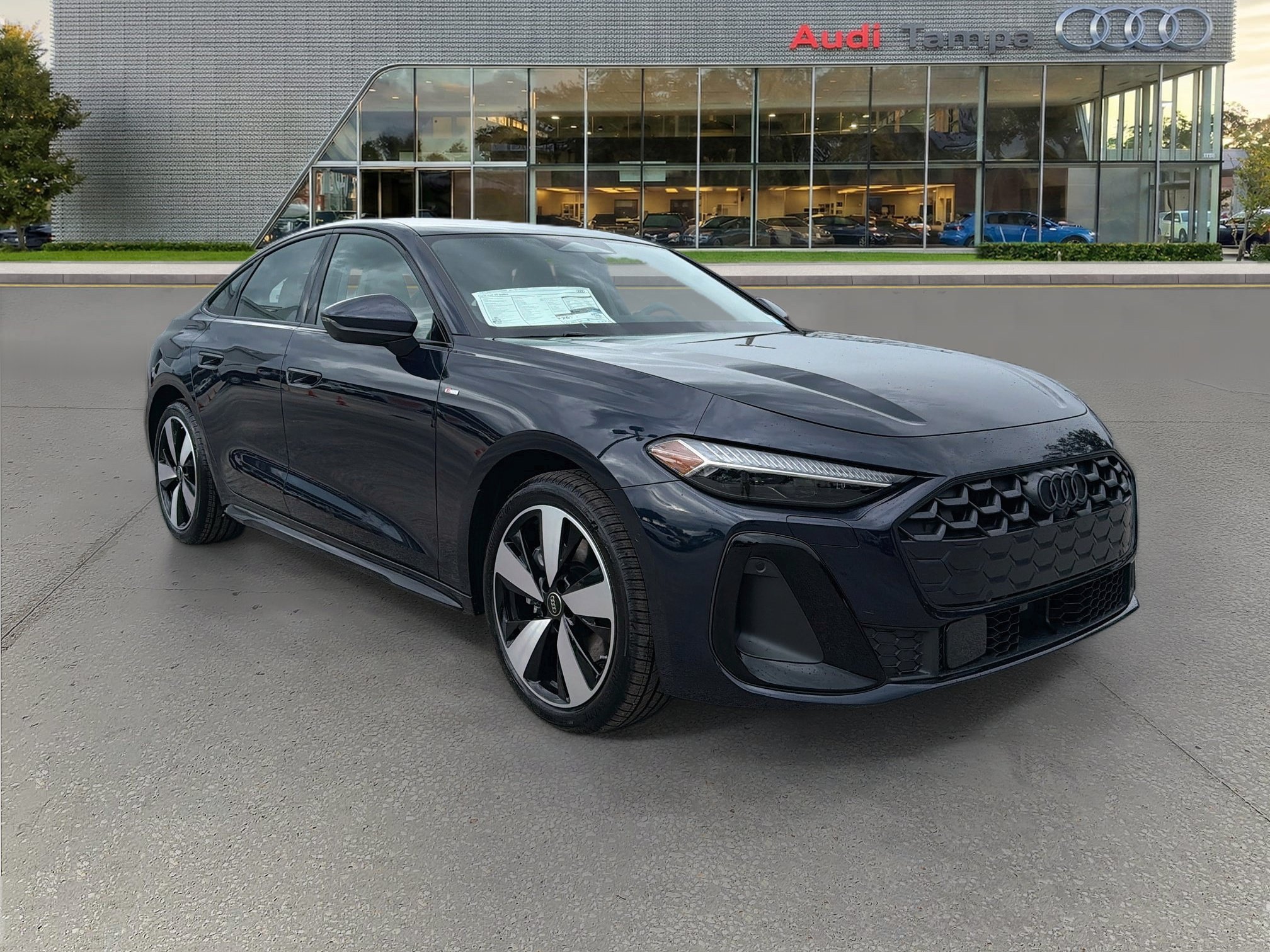 New 2026 Firmament Blue Metallic Audi Premium Plus image 1