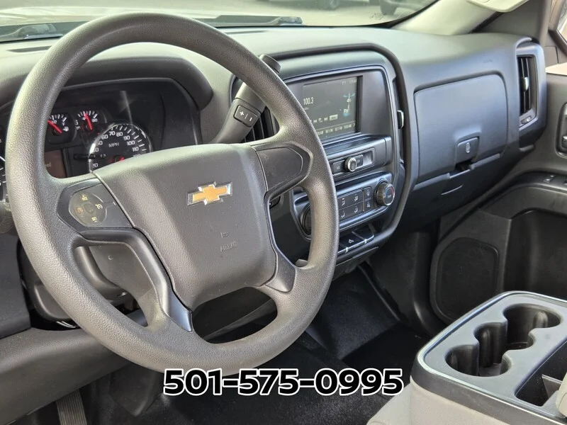 Used 2018 Black CHEVROLET 2WD CREW CAB 143.5" CUSTOM image 8