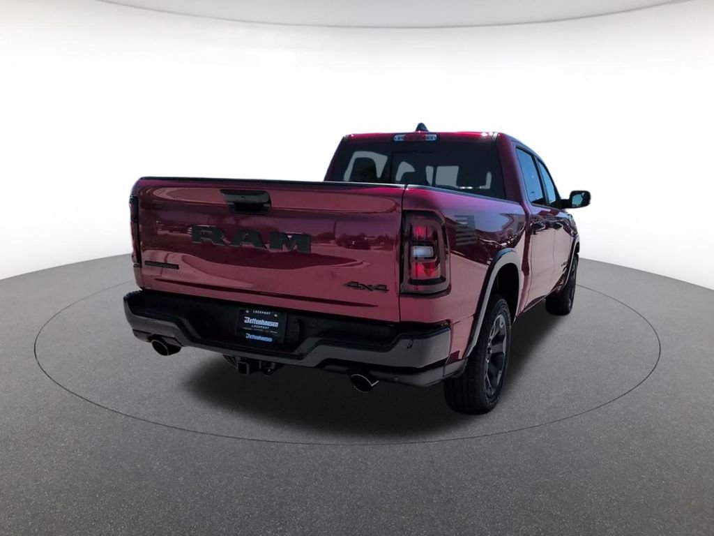 New 2026 Molten Red Pearl-Coat Exterior Paint RAM Big Horn image 9