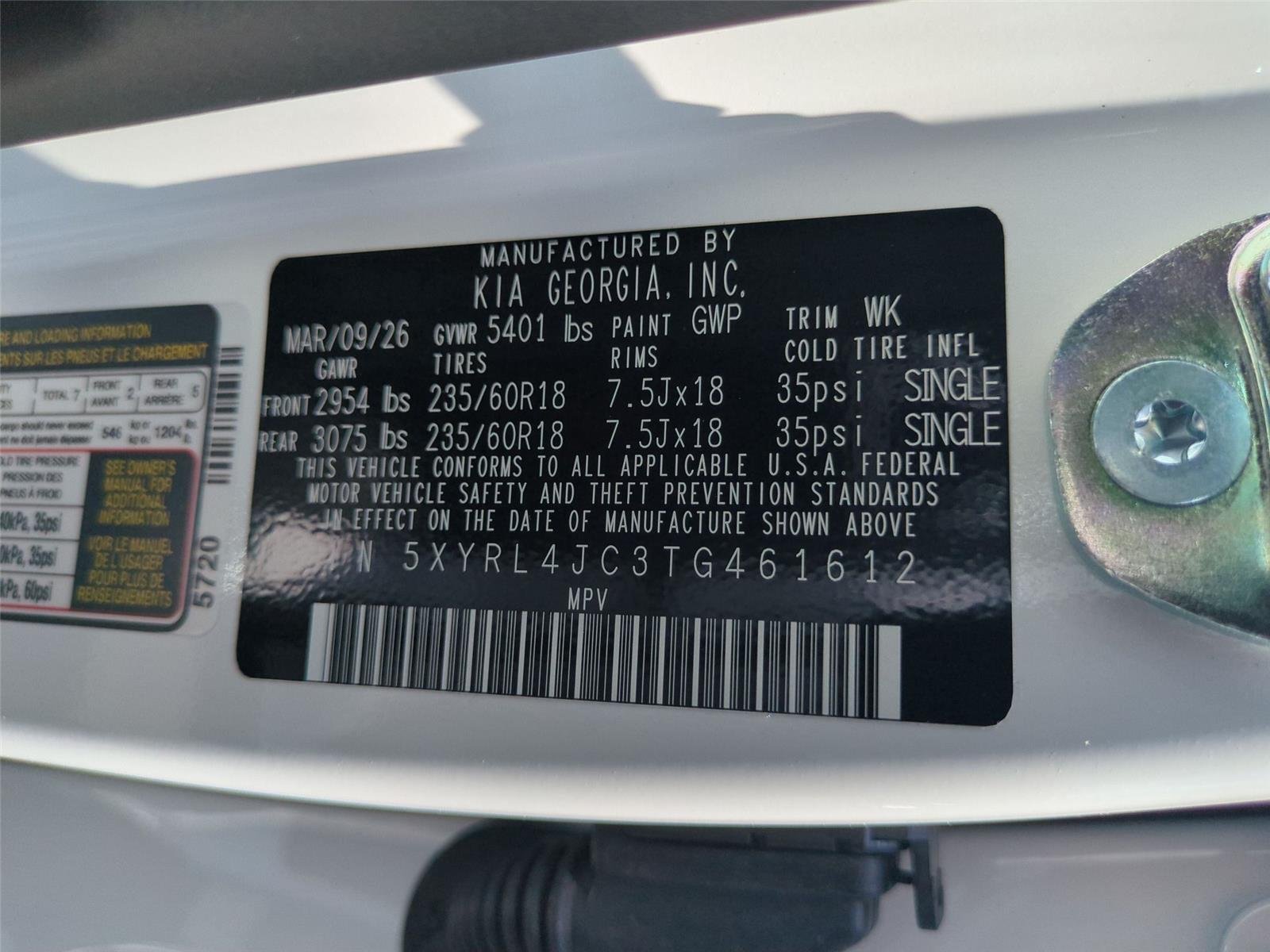 New 2026 Glacial White Kia S image 40