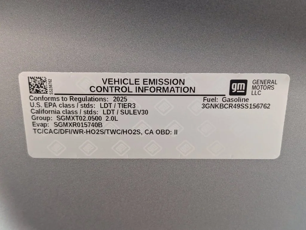 Certified Used 2025 Sterling Gray Metallic Chevrolet LT image 24
