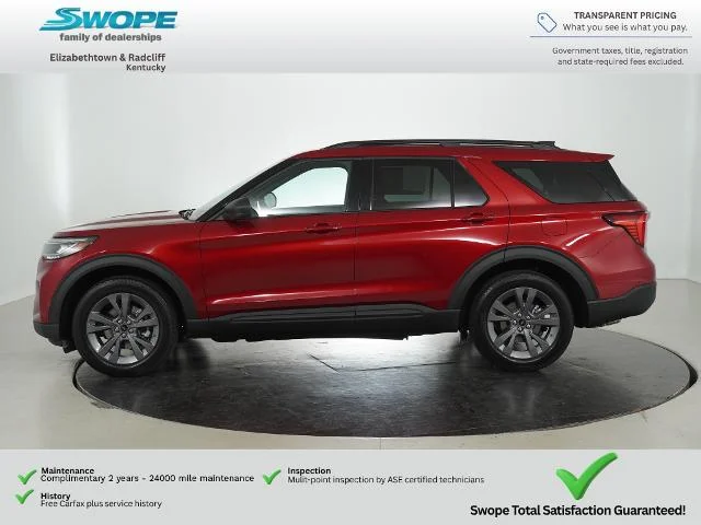 New 2027 Ruby Red Metallic Tinted Clearcoat Ford Active image 37