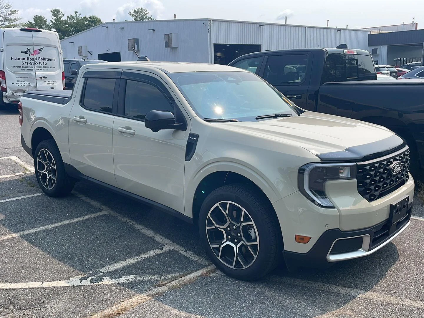 Used 2025 Desert Sand Ford LARIAT image 2