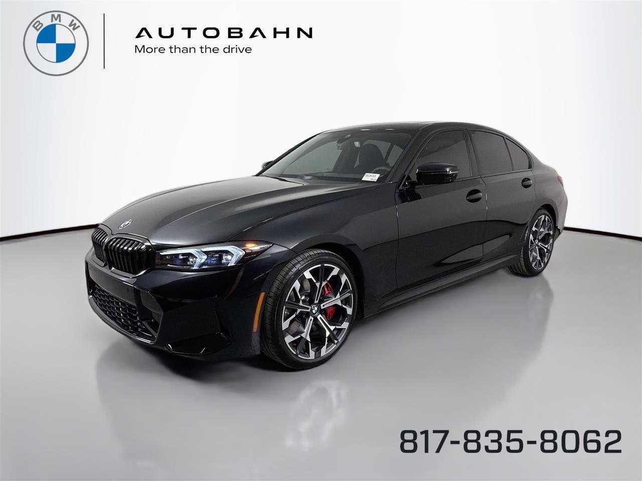 New 2026 Black Sapphire Metallic BMW 330i NA image 1